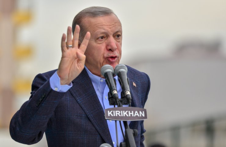 Cumhurbaşkanı Erdoğan, Hatay'da