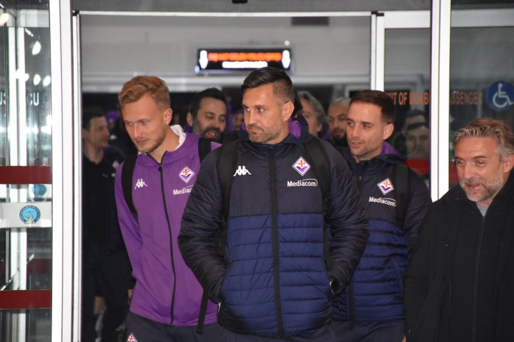 Fiorentina Kafilesi Sivas'ta